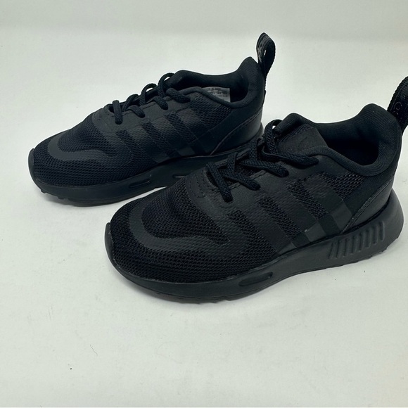 Adidas MultiX Black Sneaker Cloud Foam Shoes Infant Size 7M - Picture 6 of 11